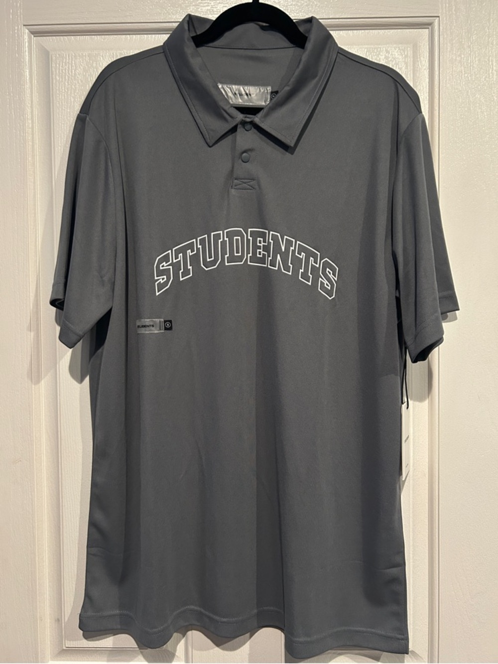 Students Golf Grey Fleetwood Poly Polo